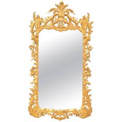 Antique George II Rococo Styled Mirror