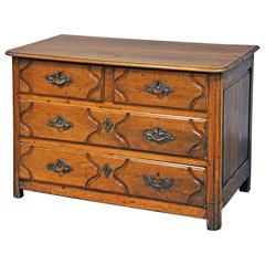 Antique 18th Century French Commode in Walnut