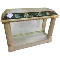 Fine Églomisé Pier Table 10