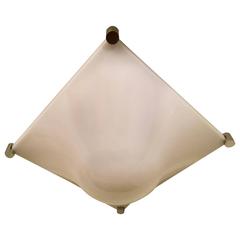 Elio Martinelli Bolla Wall or Ceiling Lamp, 1960s Italian 8