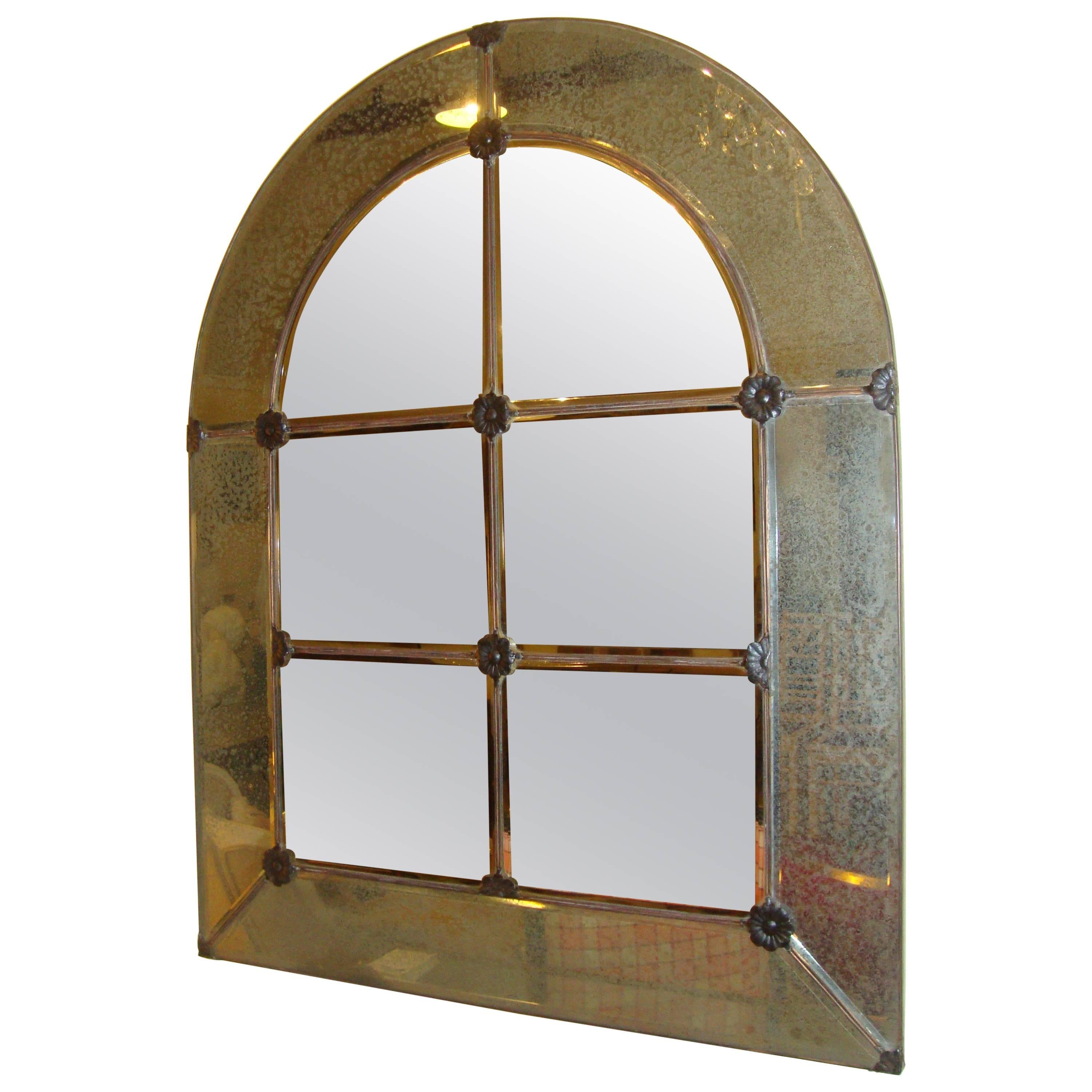Hollywood Regency Style Wall or Console Mirror