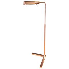 Vintage Uncommon Casella Pharmacy Floor Lamp in Copper