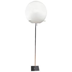 Paul Mayen for Habitat Lampadaire chromé avec abat-jour Globe