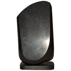 Contemporary Black Marble Sculpture