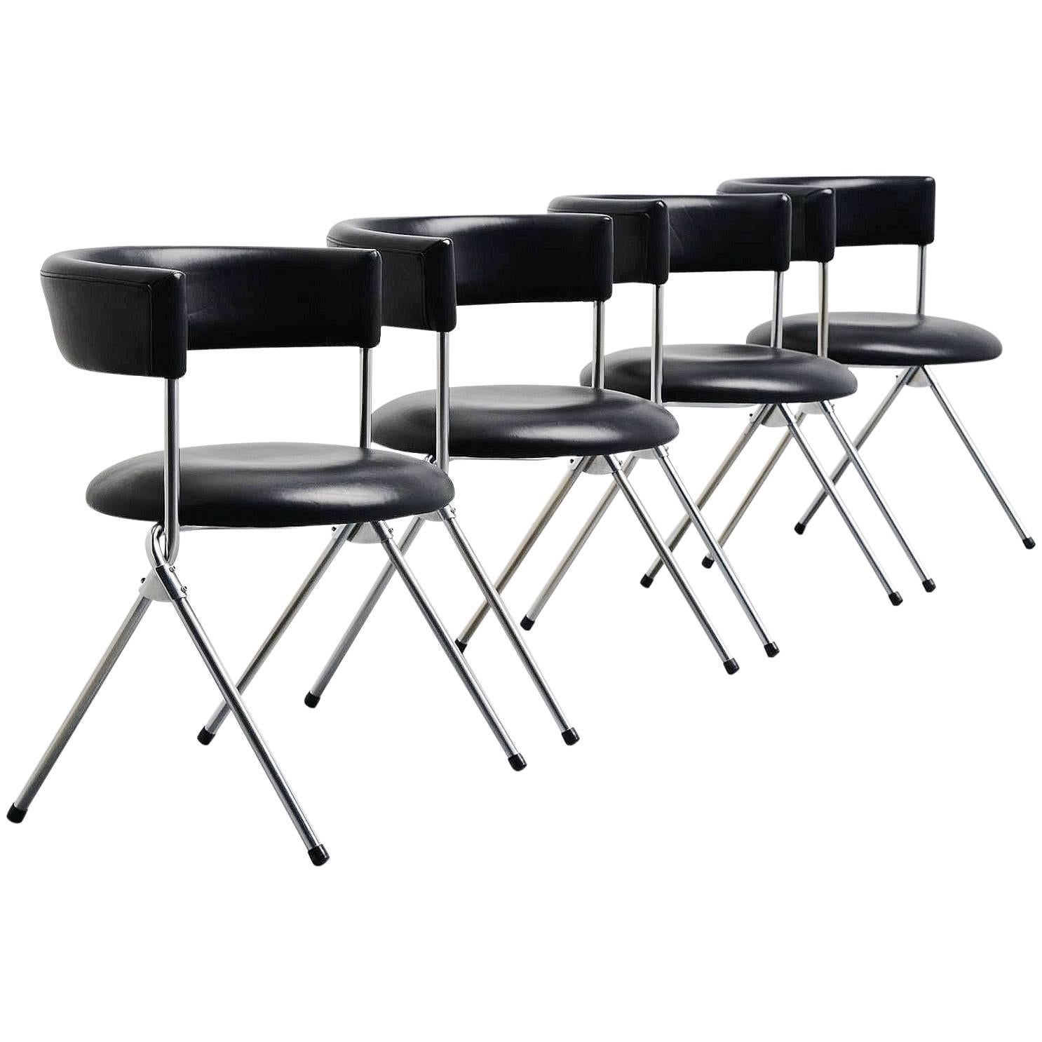 Werner Blaser Dining Chairs SZ09 
t Spectrum, Holland, 1960