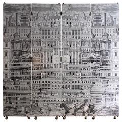 Piero Fornasetti "Reflecting City" Screen 9