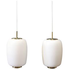 Pair of "China Pendants" by Bent Karlby for Lyfa, 1951