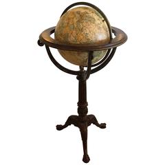 Rich Library-Ish Maitland Smith Standing Globe