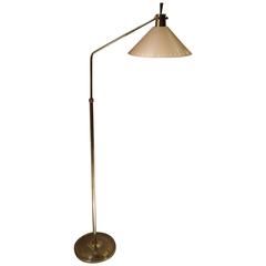 1950s Patella Mounted Floor Lamp by Maison Lunel 6