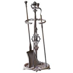 19th Century French Fireplace Tools, Fire Tools