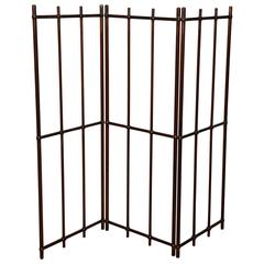Late 19th Century English, Three-Panel Pole Screen 10