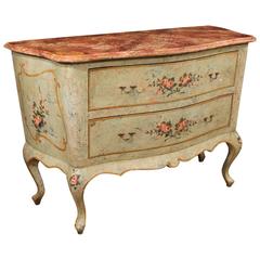 20th Century Venetian Dresser in Lacquered and Painted Wood 9