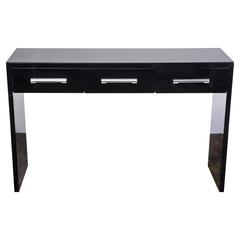 Beautiful Art Deco Console in the Manner of Bauhaus
