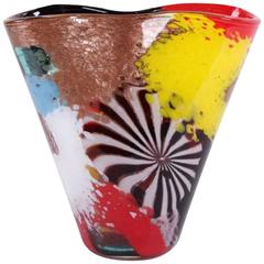 Nabucco Model 3121 Oriente Murano Vase by Dino Martens for Aureliano Toso