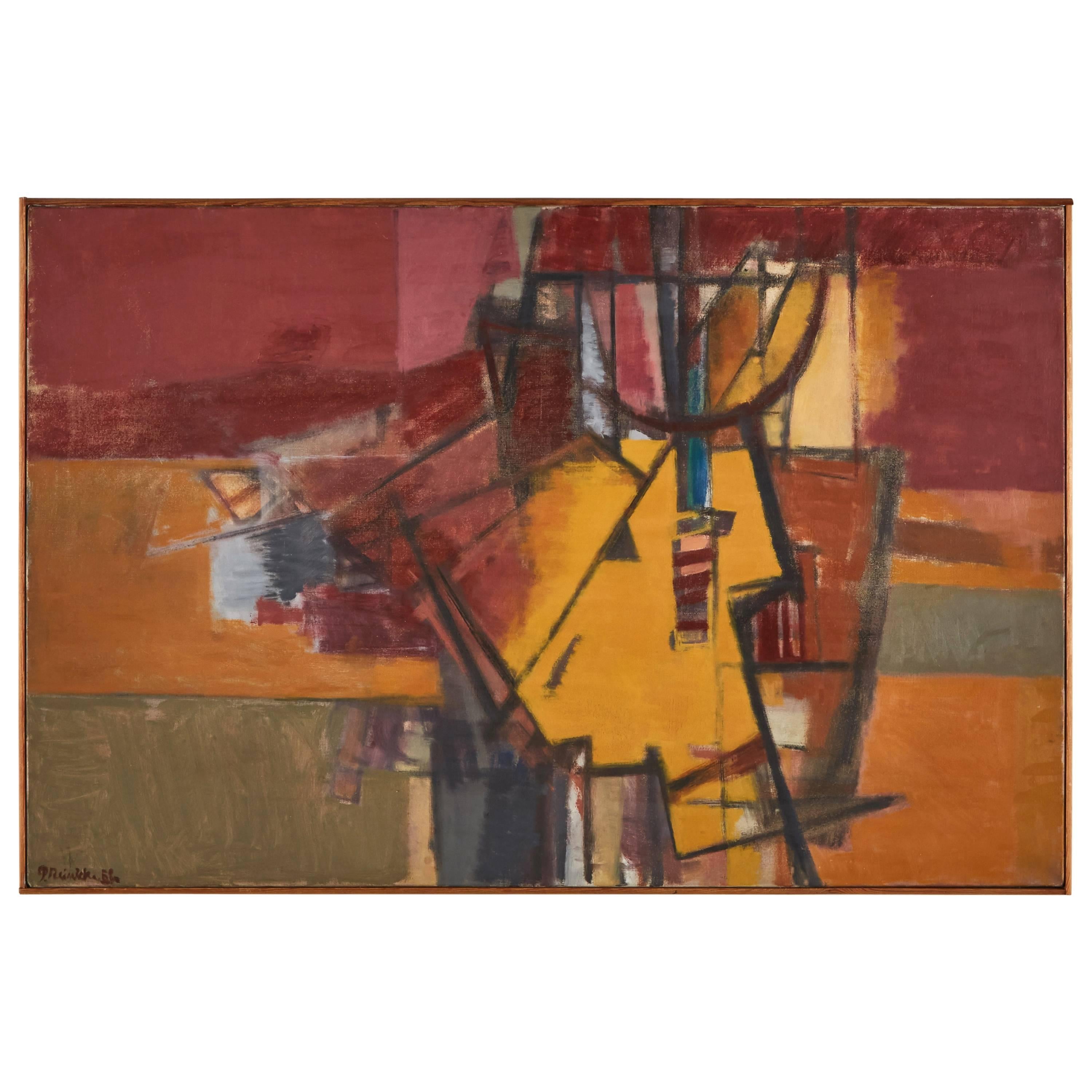 Mid Century Abstract Painting