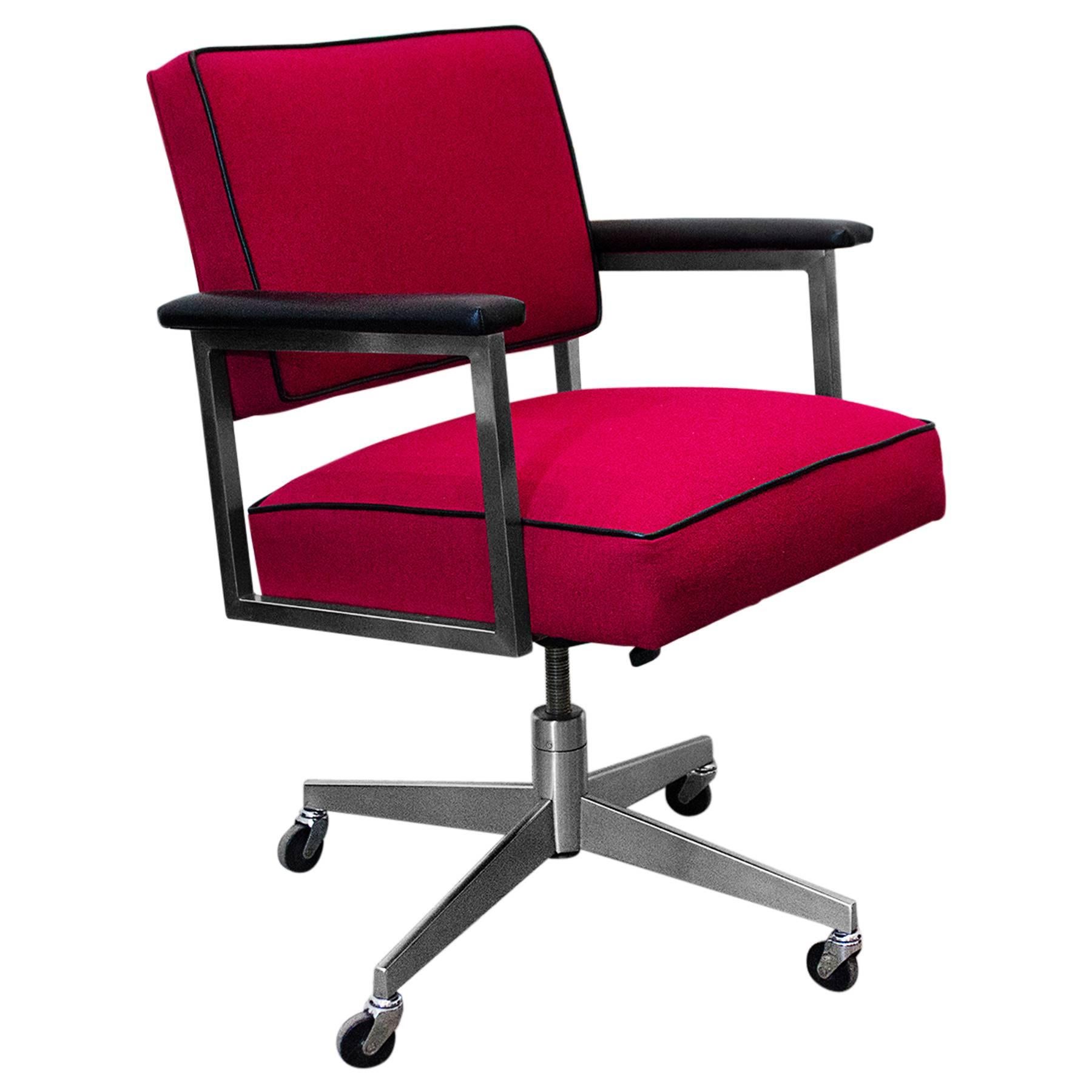 Classic Steelcase Chrome Steno Chair