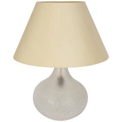 Frosted Glass Table Lamp by Peill 
Putzler, 1960s
