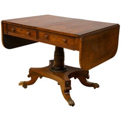 Regency Period Mahogany Sofa Table