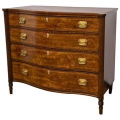 American Ferderal Flame Mahogany Chest of Drawers 10