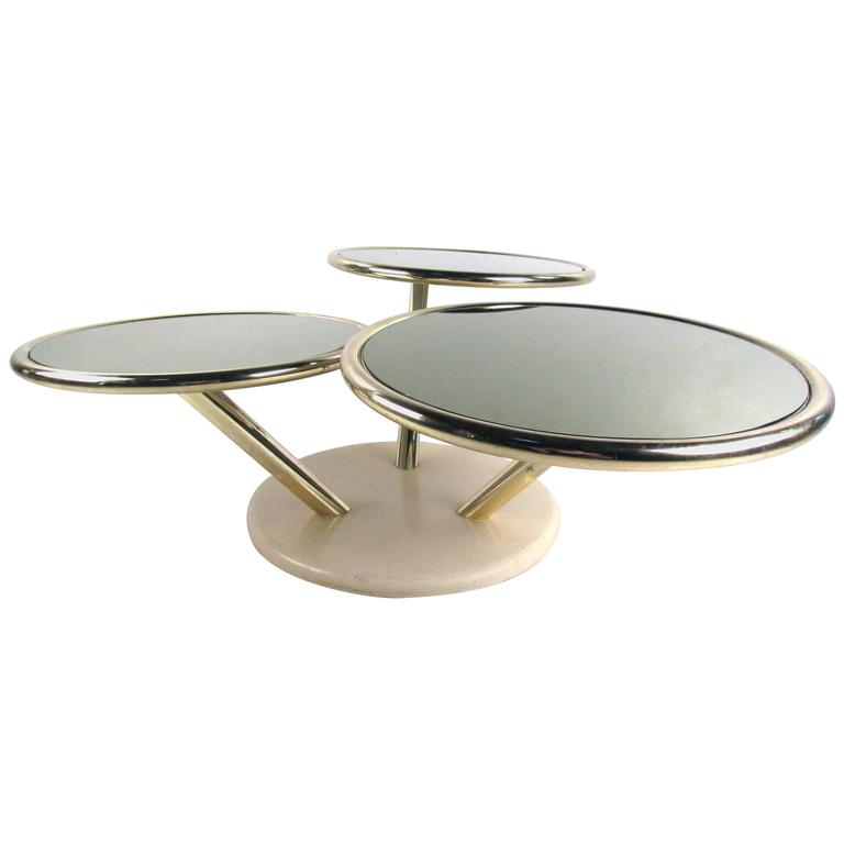 Unique Glass Coffee Tables / Baroque formal glass brass coffee end table set shabby ... / Its plain, hexagonal shape will appeal to all, who enjoy the freshness and lightness of modern projects.