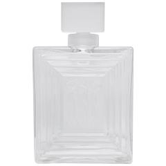 Lalique "Duncan" Crystal Perfume Bottle