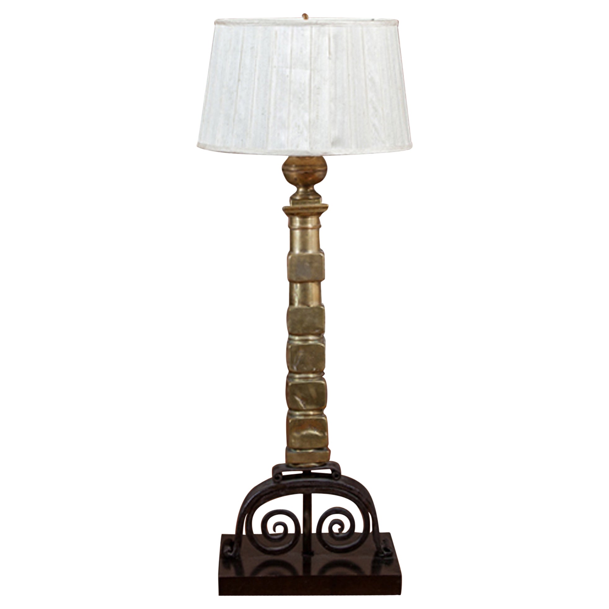 Cast Iron Floor Lamp For Sale at 1stDibs