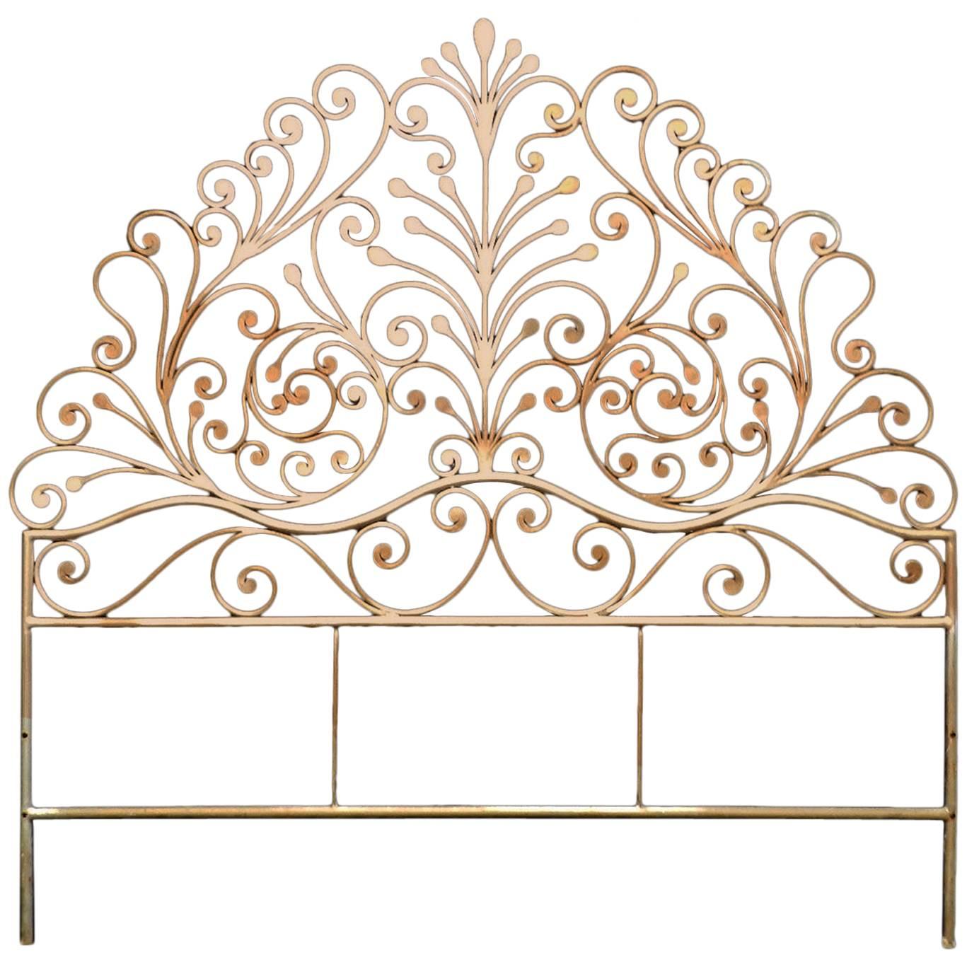 Antique and Vintage Iron Headboards 23 For Sale on 1stDibs