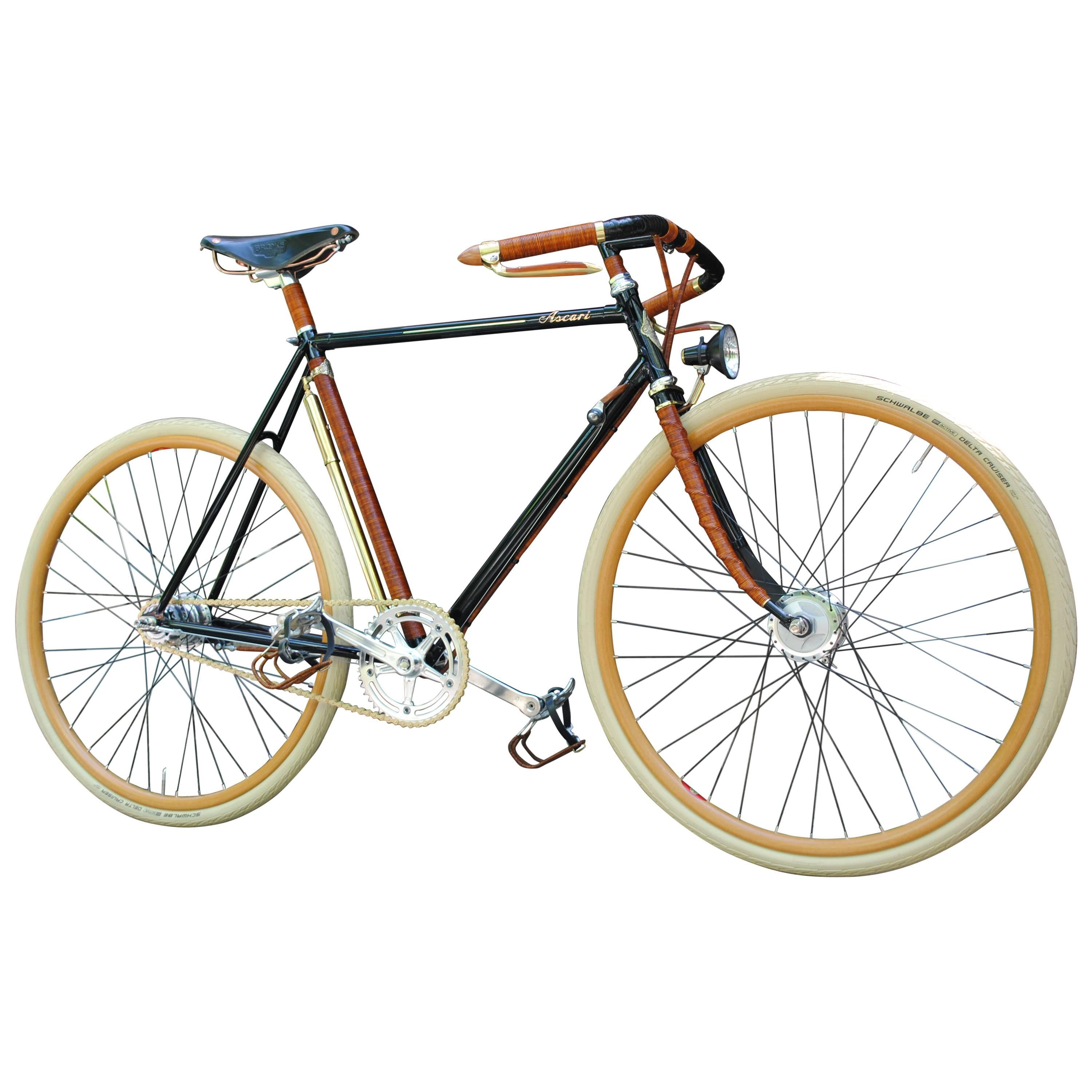 Rare Ascari Copper Custom Bicycle For Sale