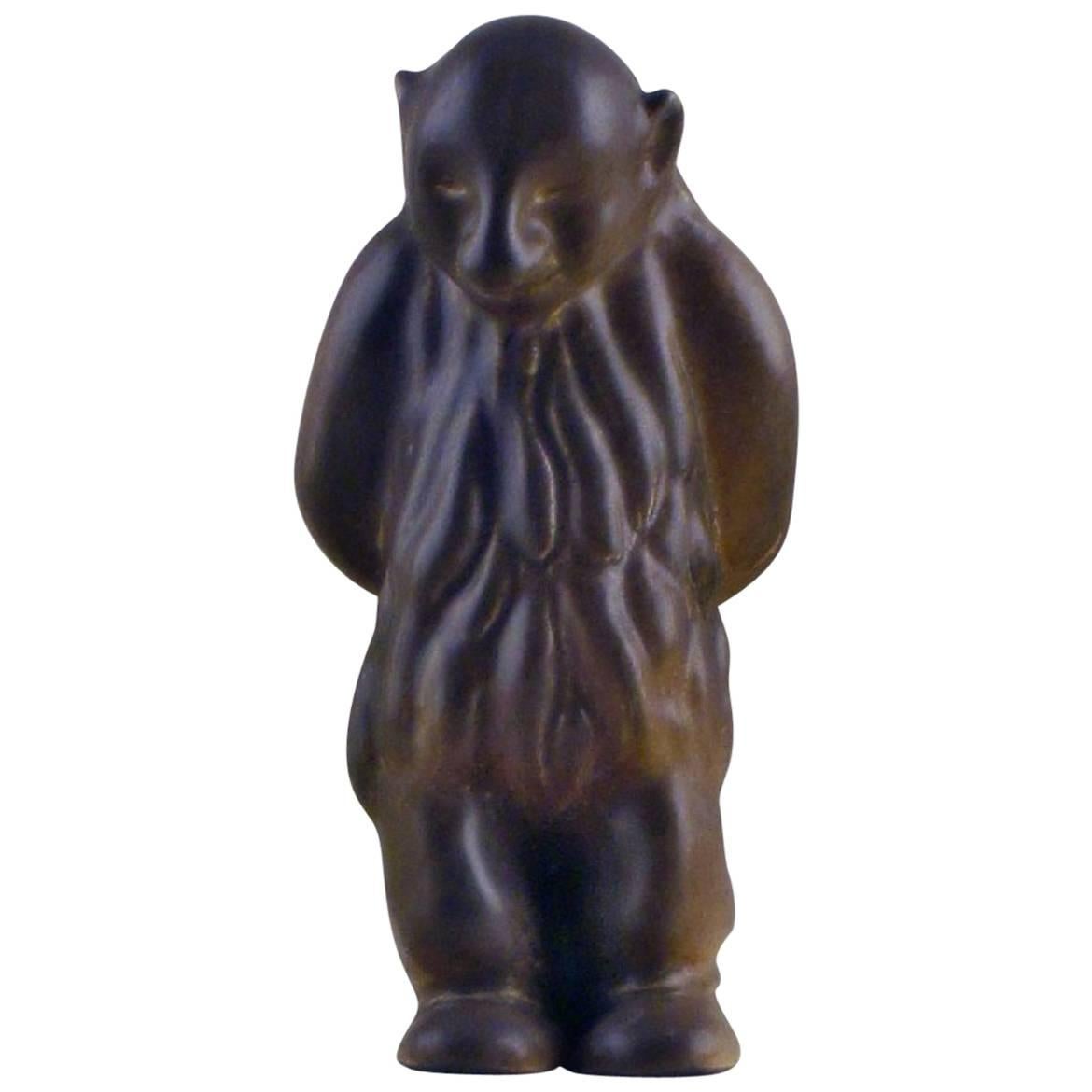 Ernst "atte" Holm, Swedish Ceramist, Troll in Ceramics