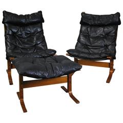 Pair of Westnofa Siesta Sling Chairs by Ingmar Relling