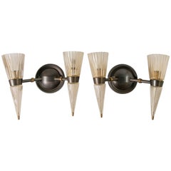 Andre Arbus Sconces by Baker Furniture, Pair