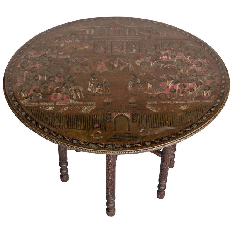 Indian Tea Table, Early 20th Century