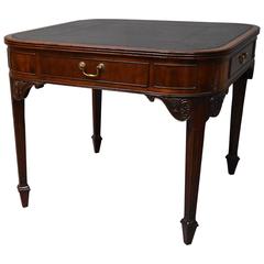 English Mid-Late 19th Century Writing Table of Unusual Form