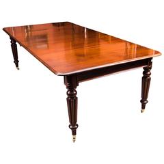 Table de salle à manger Régence ancienne en acajou Manière de Gillows:: vers 1820
