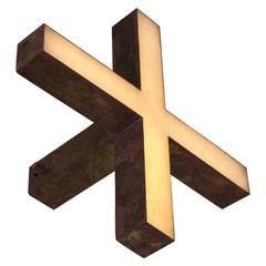 Illuminated Brass Sculpture by Joachim Ramin, 2016 11