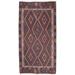 Alfombra Kilim "Azul" de Fethiye