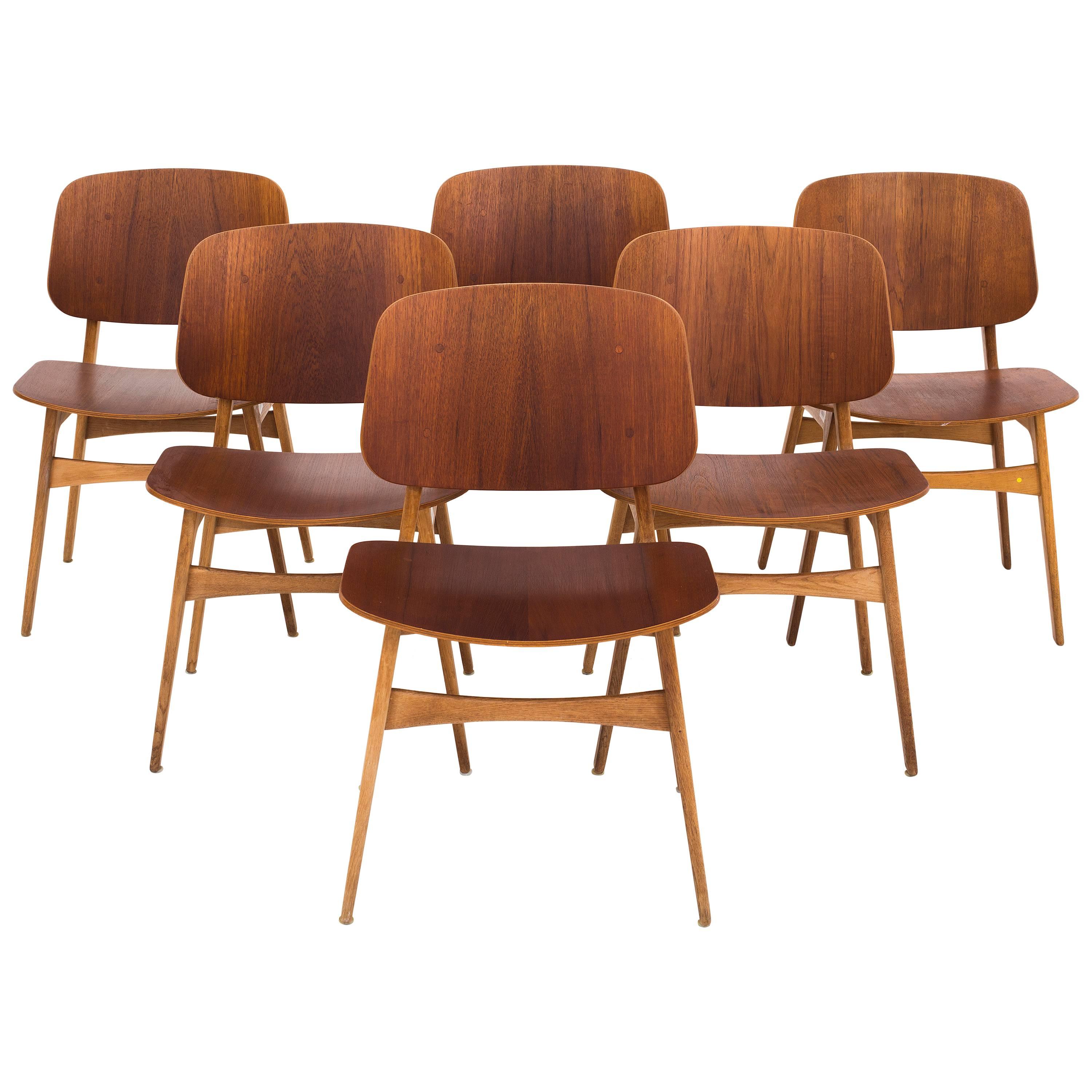 Børge Mogensen Dining Chairs Model 155
