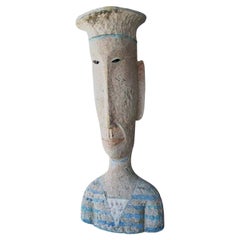 Seemanns-Keramik-Skulptur von Peter Vanden Berge