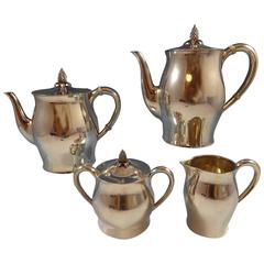 Paul Revere by Tuttle Sterling Silver Tea Set of Four Pieces 2