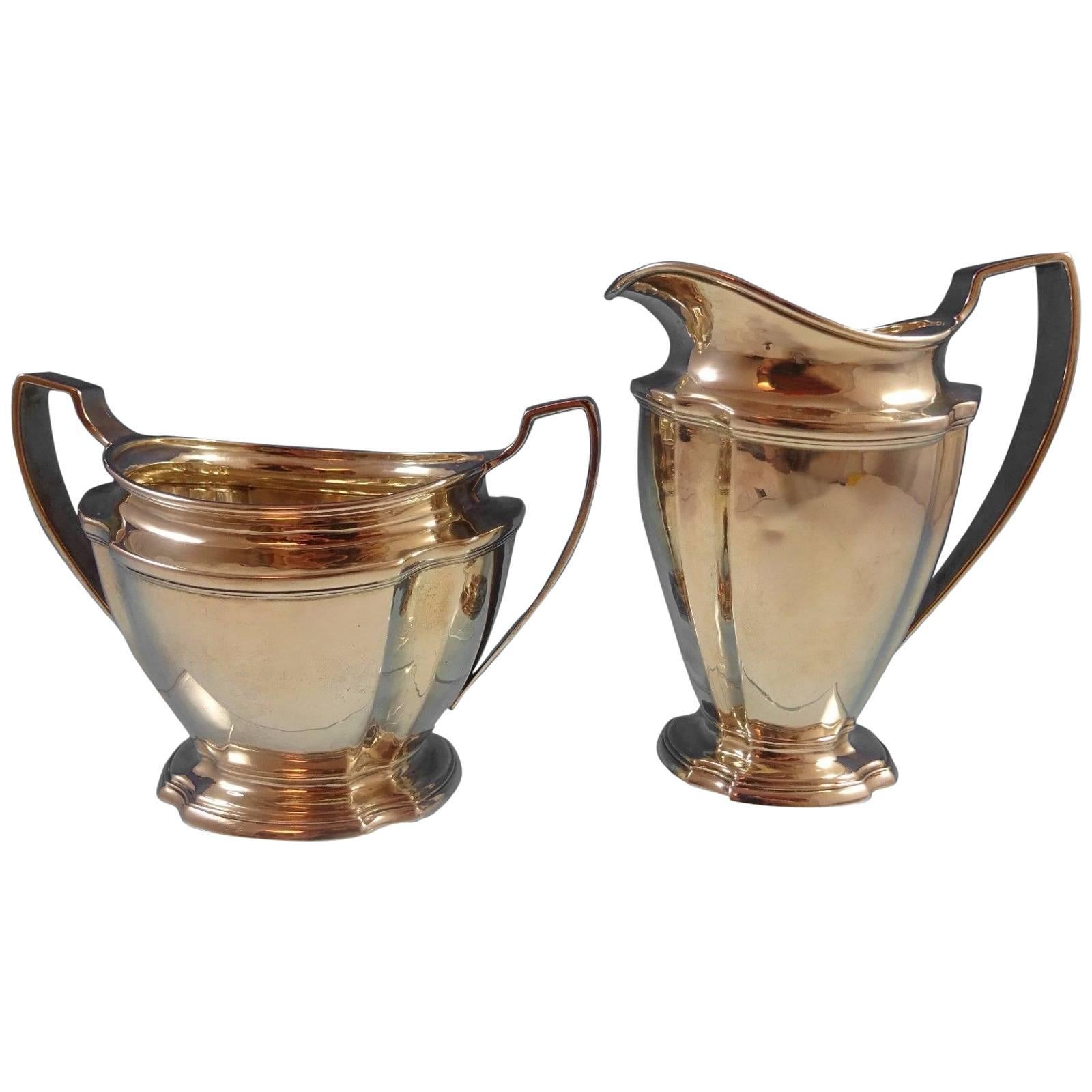 Windham by Tiffany & Co Sterling Silver Sugar and Creamer Set Hollowware