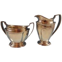 Windham by Tiffany & Co Sterling Silver Sugar and Creamer Set Two-Piece Set 11