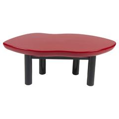 Joan Crawford Lips Lacquered Coffee Table by Jay Spectre 10