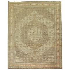 Antique Persian Tabriz Carpet 10