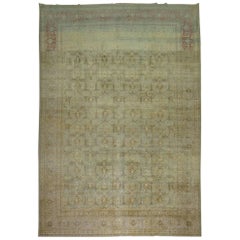 Antique Persian Isfahan Carpet