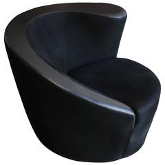 "Nautilus" Swivel Chair by Vladimir Kagan for Directional 9