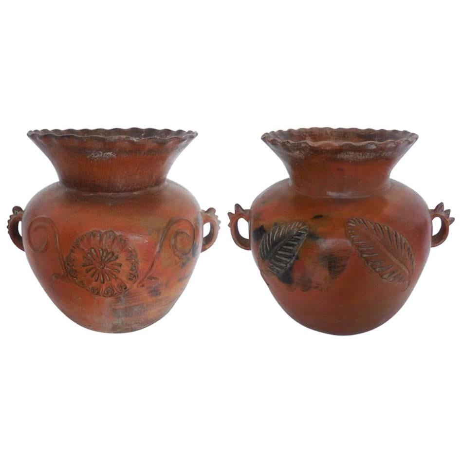 19th Century Ceramic Large Pots