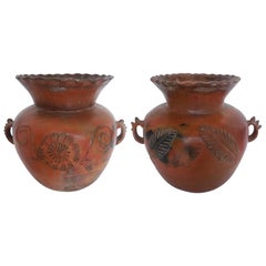 19th Century Ceramic Large Pots