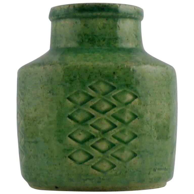 Pottery Vase from Palshus by Per Linnemann-Schmidt, a Renowned Danish Ceramist