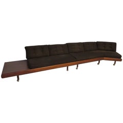 Vintage Unusual Two-Piece Adrian Pearsall Sofa Sectional Boomerang Mid-Century Modern
