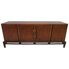 Gorgeous Hobey Helen Baker Asian Style Walnut Credenza 8